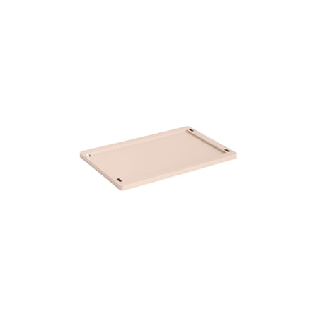Couvercle  plastique rose / Pour panier Colour Crate Small 17,5 x 27 cm - Hay