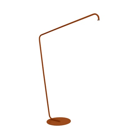 Accessoire  métal orange / Pied déporté pour lampes Balad - H 190 cm - Fermob