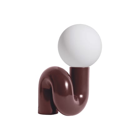 Lampe de table Neotenic Grande céramique rouge / L 34 x H 51 cm - Petite Friture