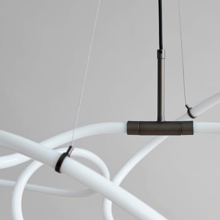 Suspension Ghost Big LED / 156 x 82 x H 52 cm - 101 COPENHAGEN