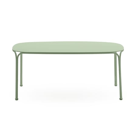 Table basse HiRay métal vert / 90 x 59 cm - Kartell