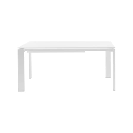 Table à rallonge Four blanc / L 160 à 260 cm - Stratifié soft-touch - Kartell