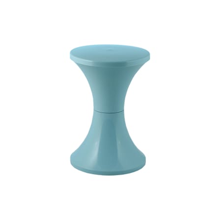 Tabouret Tam Tam Pop plastique bleu / Réédition 1968 - Stamp Edition