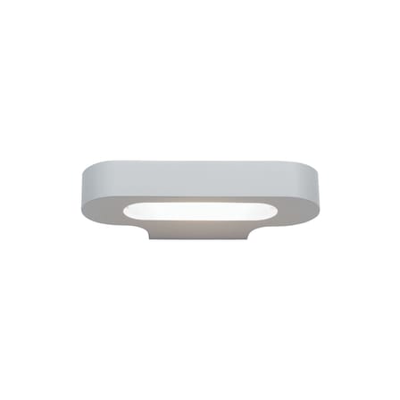 Applique Talo métal blanc / Version halogène - L 21 cm - Artemide