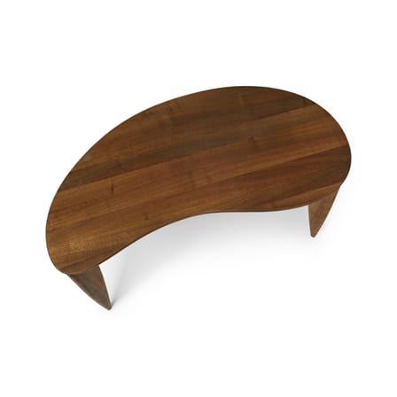 Feve Desk natural wood / 117 x 60 cm - Walnut - Ferm Living