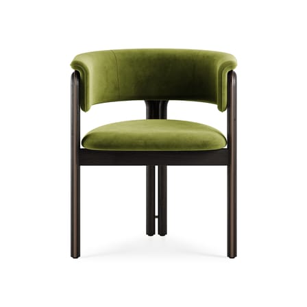 Fauteuil rembourré Volita INDOOR tissu vert - MORPHO