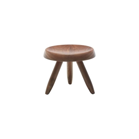 Hocker Berger holz natur / Charlotte Perriand, 1953-61 - Ø 33 x H 26,7 cm - CASSINA