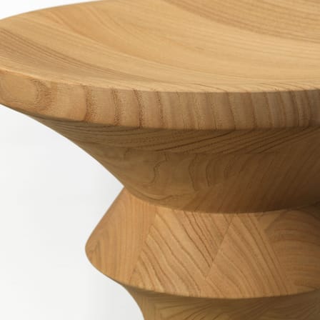 Hocker Stools holz natur / Modell C - Vitra