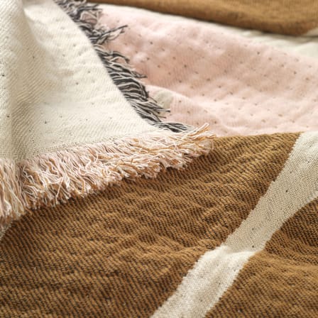 Plaid Rosita / 130 x 180 cm - BROSTE COPENHAGEN