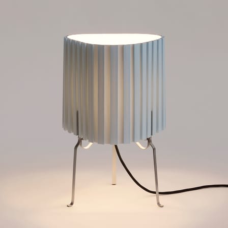 Canelé Table lamp textile blue - Hay