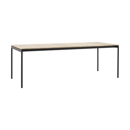 Table rectangulaire Ville AV26 bois naturel / 220 x 90 cm - &tradition