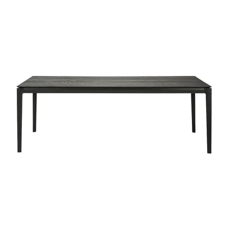 Tavolo rettangolare Bok legno nero / Rovere massello - 220 x 95 cm / 8 persone - Ethnicraft