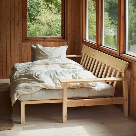 Schlafcouch Unwind holz beige / L 218 cm - KARUP