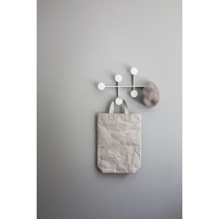 Appendiabiti Afteroom Small metallo bianco / L 37 cm - Audo Copenhagen