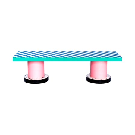 Banc Super Bench bois bleu / L 156 cm - Seletti