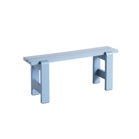 Banc Weekday bois bleu / L 111 cm - Hay