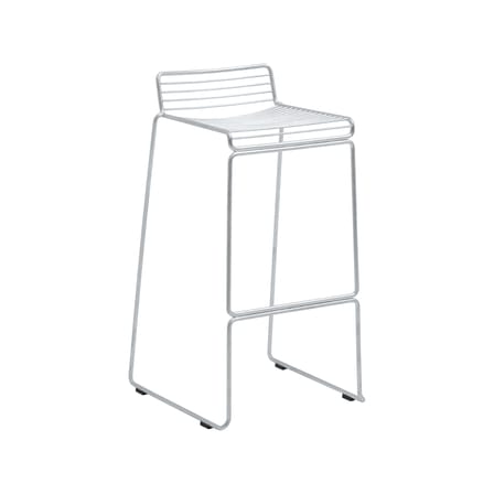 Hee Bar stool metal / H 75 cm - Hay