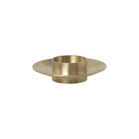 Bougeoir Block or métal / Ø 11 cm - Ferm Living