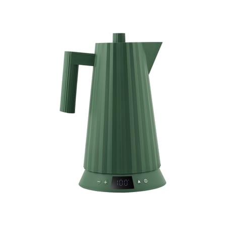 Bouilloire électrique Plissé plastique vert / 1,7 L - Contrôle de la température - Alessi