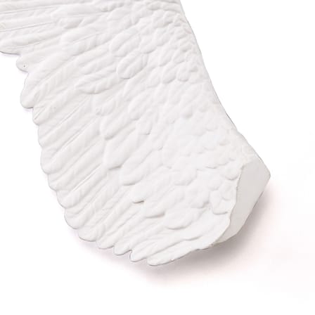 Décoration Memorabilia Mvsevm céramique blanc / Aile droite (vue de dos) - H 80 cm - Seletti