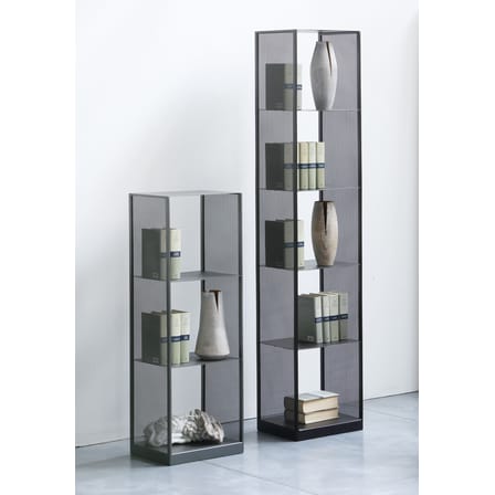 Étagère Tristano Large métal noir / H 190 cm - Zeus