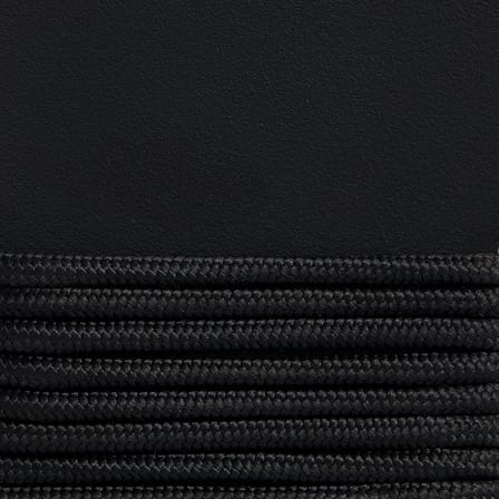 Fauteuil bas Palissade Cord noir / Corde tissu recyclé - Hay