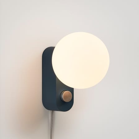 Lampe de table Alumina métal bleu / Applique - TALA