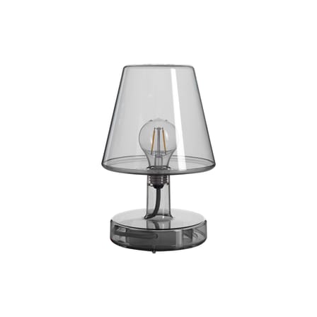 Lampe sans fil rechargeable Transloetje LED plastique gris / Ø 16 x H 25 cm - Fatboy