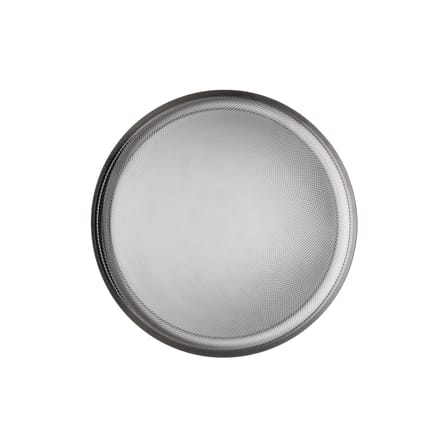 Plateau Eot - JM 14 métal noir / Jasper Morrison - Ø 35 cm - Alessi