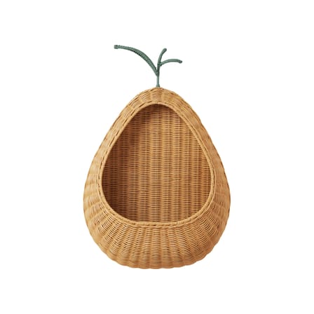 Rangement mural Pear / Rotin - L 45.7 x H 68 cm - Ferm Living