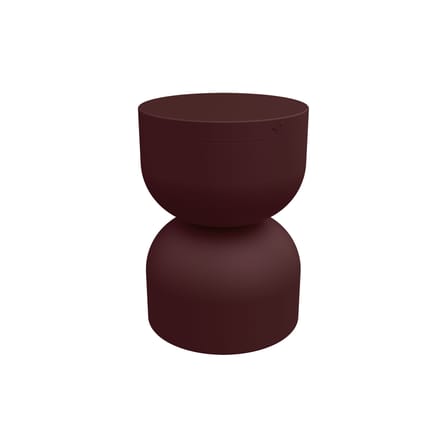 Piapolo Stool metal purple / Storage box - Fermob