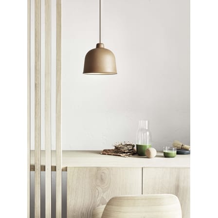Suspension Grain matériau composite noir / Ø 21 cm - Muuto
