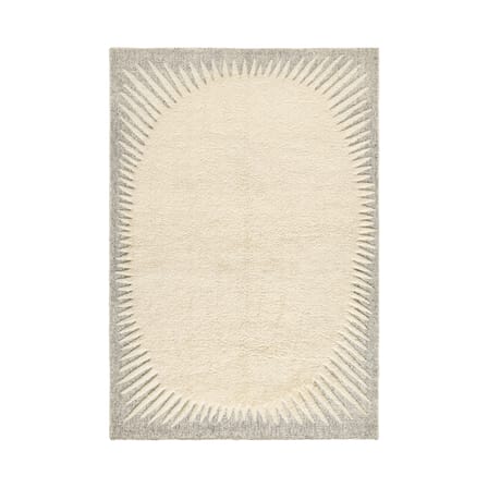 Tappeto Edgy tessuto bianco / 170 x 240 cm - Tom Dixon