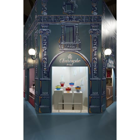 Vase Shibuya plastique multicolore / Centre de table - Kartell