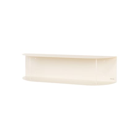 Lina longue Wall shelf metal beige / L 80 cm - NOO.MA