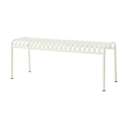 Banc Palissade métal blanc / L 120 cm - Bouroullec, 2016 - Hay