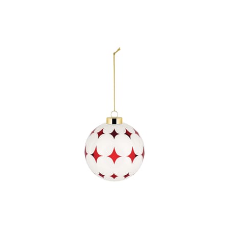 Boule de Noël Delight Big  n°5 verre rouge / Ø 9 cm - Alessi