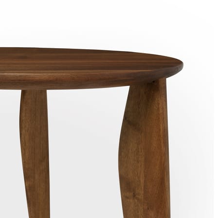 Bureau Feve bois naturel / 117 x 60 cm - Noyer - Ferm Living