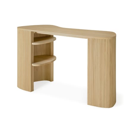 Bureau Roller Max bois naturel / L 137 x P 52 cm - Ethnicraft