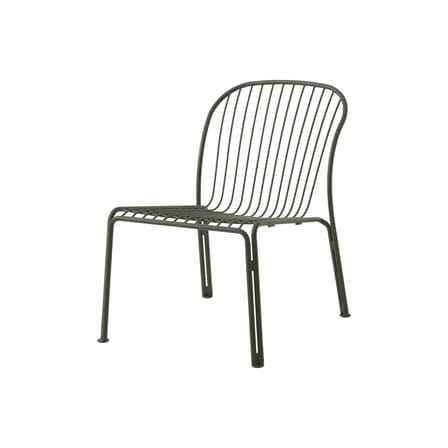 Fauteuil lounge Thorvald SC100 métal vert / Sans accoudoirs - &tradition