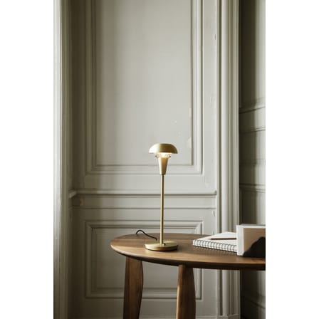 Lampe de table Tiny Long or métal / H 42 cm - Orientable - Ferm Living