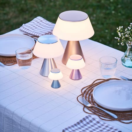 Lampe extérieur sans fil rechargeable Luma Large / LED - Ø 15,6 x H 18 cm - Lexon