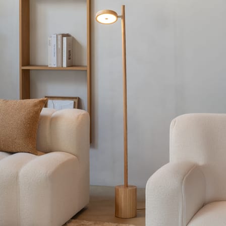 Lampadaire Okinawa LED / 1 diffuseur orientable - GOOD&MOJO