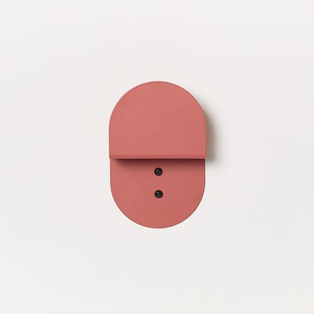 Patère Vibes métal rouge - NOBODINOZ