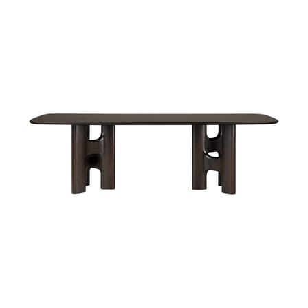 rechteckiger Tisch Flow holz braun / 250 x 113 cm - 10 Personen - Ethnicraft