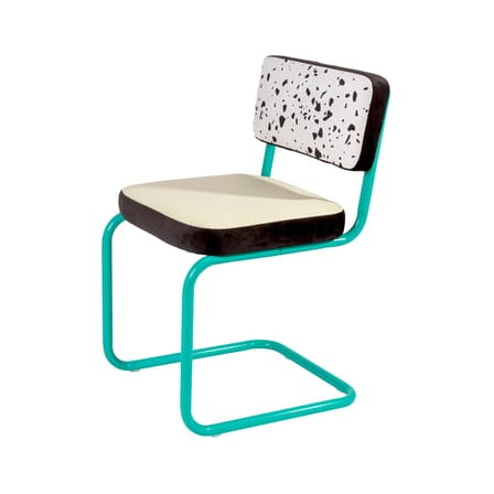 Sedia imbottita Super Chair tessuto multicolore - Seletti