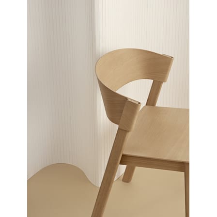 Sedia impilabile Cover legno naturale / legno - Muuto