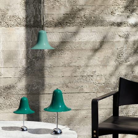 Suspension Pantop métal vert / Ø 23 cm - Verner Panton (1980) - Verpan