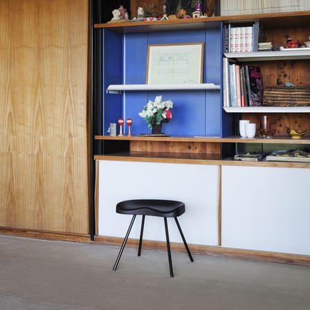 Tabouret N° 307 bois naturel / Jean Prouvé, 1951 - Vitra
