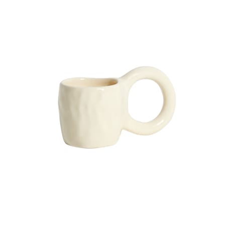 Set de 2 tasses à espresso Donut Small céramique/ Ø  6 x H 5,5 cm - Petite Friture